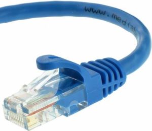 Cat5 ethernet cable with RJ45 connectors